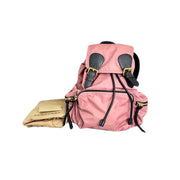 Burberry Pink Nylon Backpack